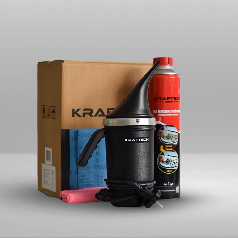 kraftech set za polimerizaciju farova PRO 1L